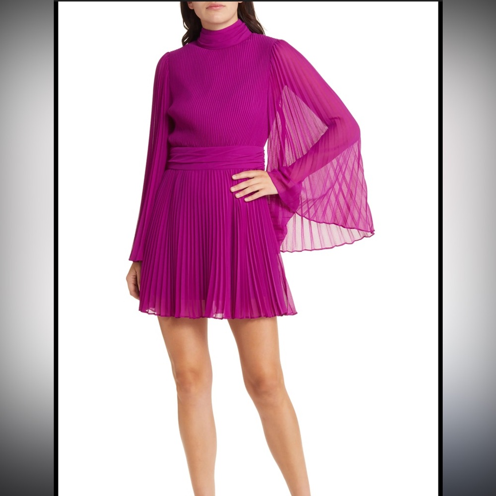 Milly Purple Rosemary Mine Dress 12